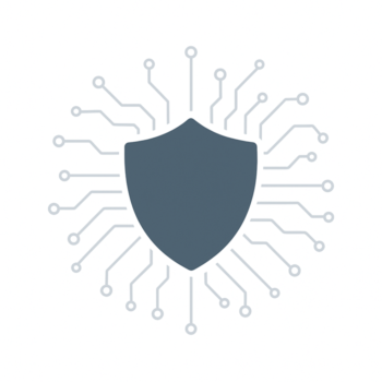 Abstract shield and circuit lines
