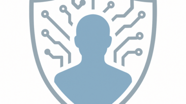 Minimal illustration of a shield and inbox representing weekly cyber safety newsletter