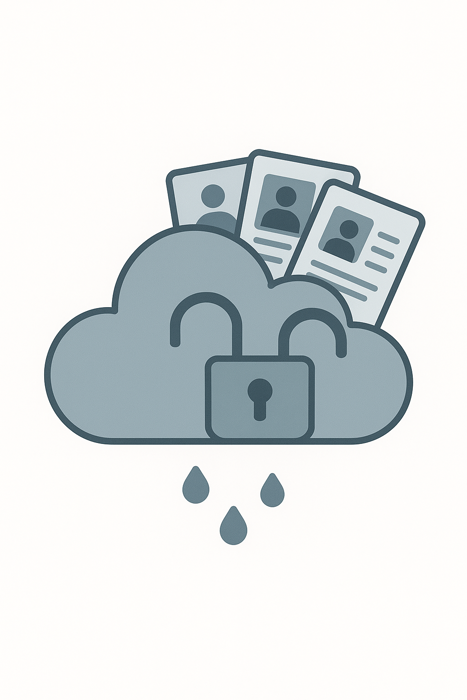 Heart and chat warning with bitcoin icon illustration