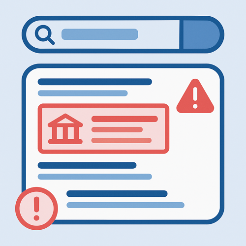 Top search results for health insurance can lead to impostor sites
